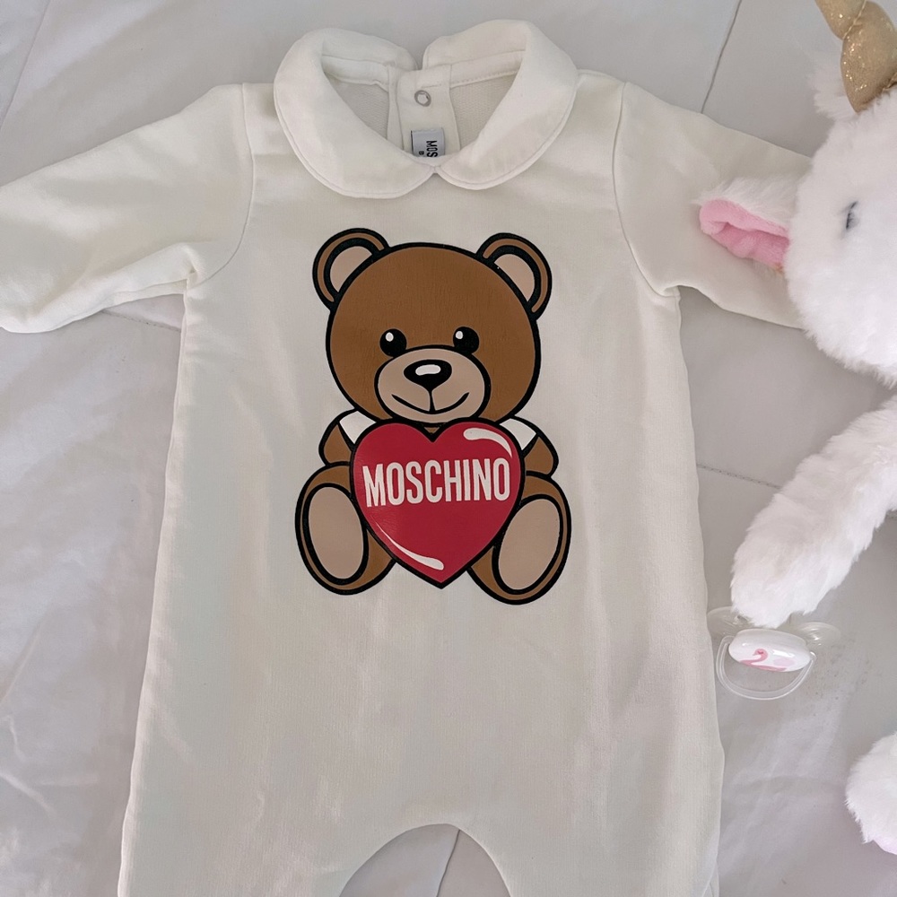 Moschino 0-3 month onsie